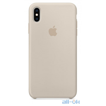 Чохол Apple iPhone Xs Silicone Case  Stone
